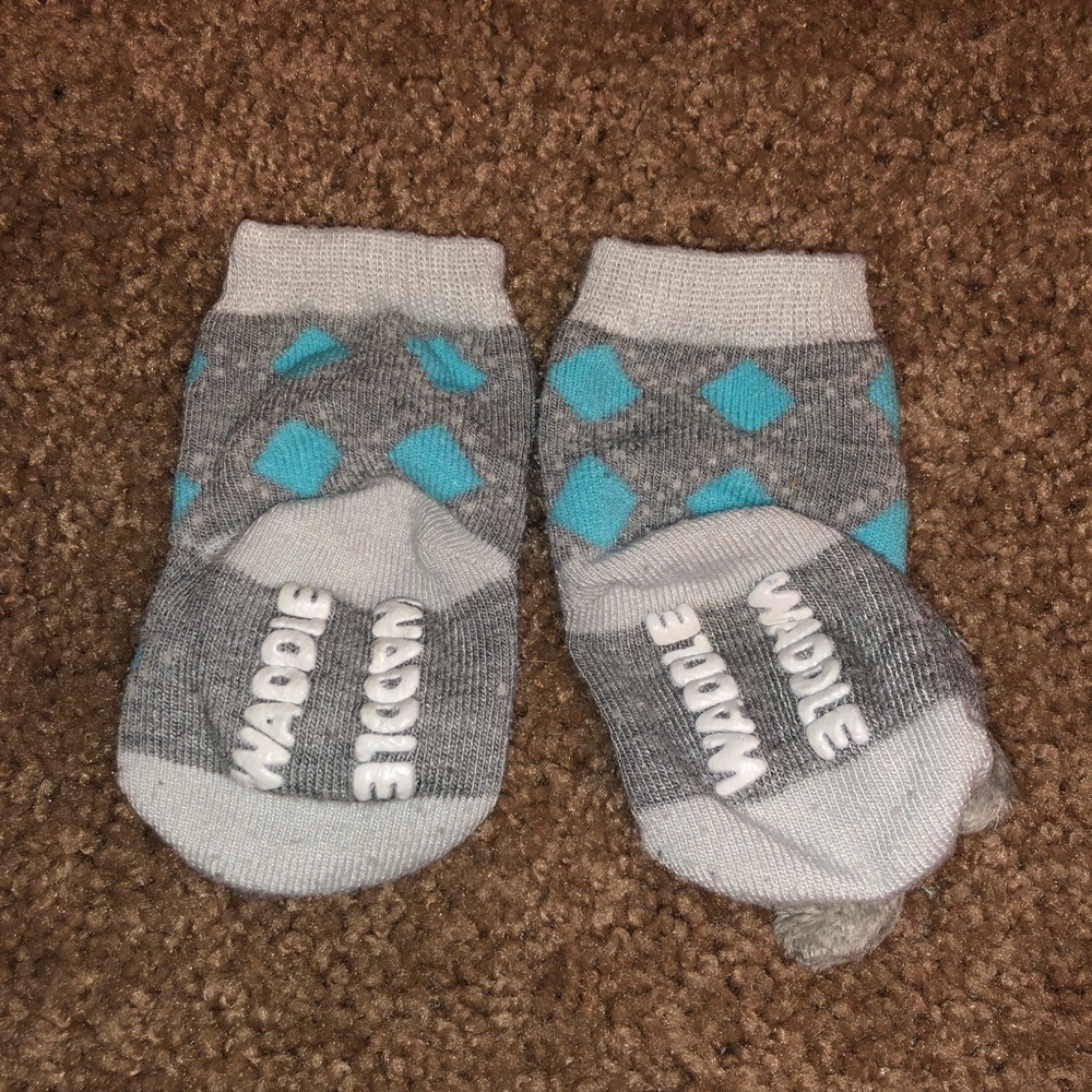 Baby Rattle Socks - Picture 2 of 2